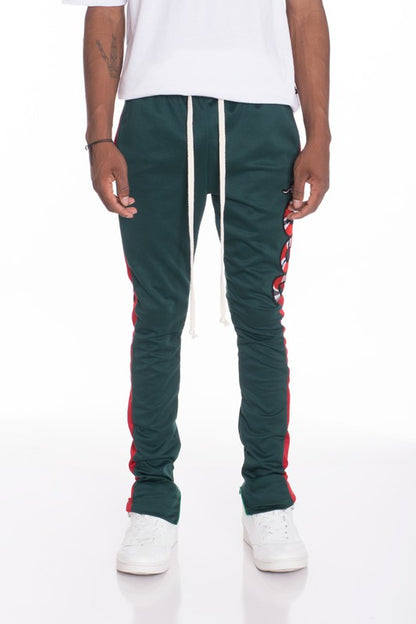 Snake Patched Track Pants