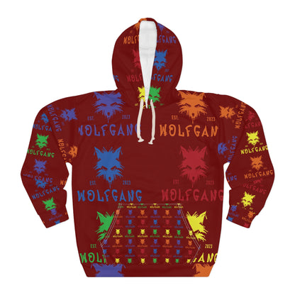 WOLFGANG Unisex Pullover Hoodie (AOP)