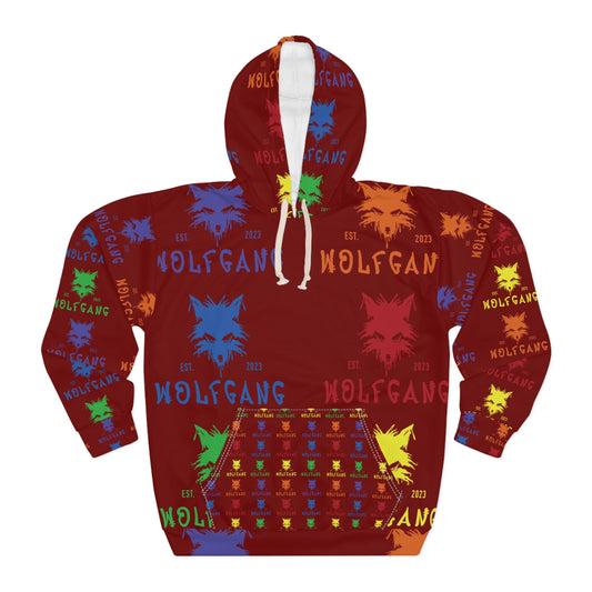 WOLFGANG Unisex Pullover Hoodie (AOP)