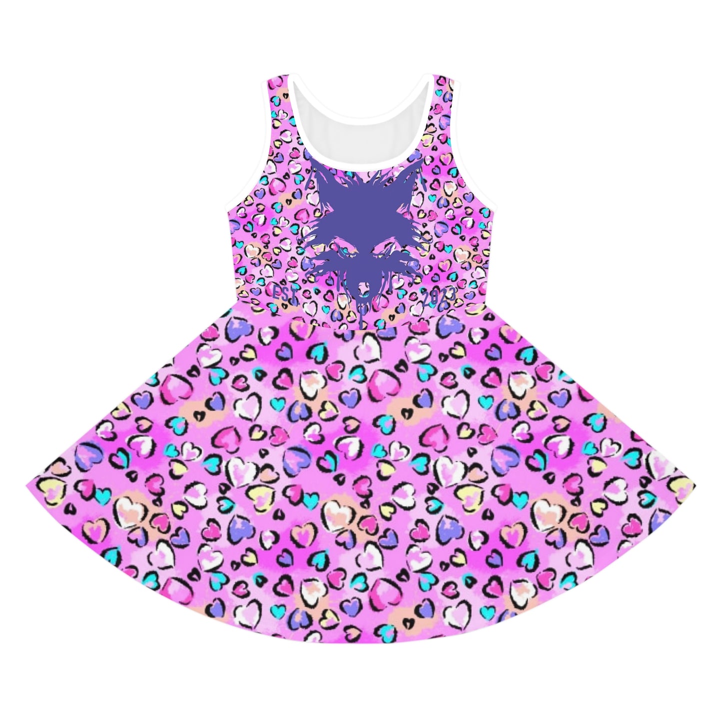 WOLFGANG Girls' Sleeveless (AOP) kids youth