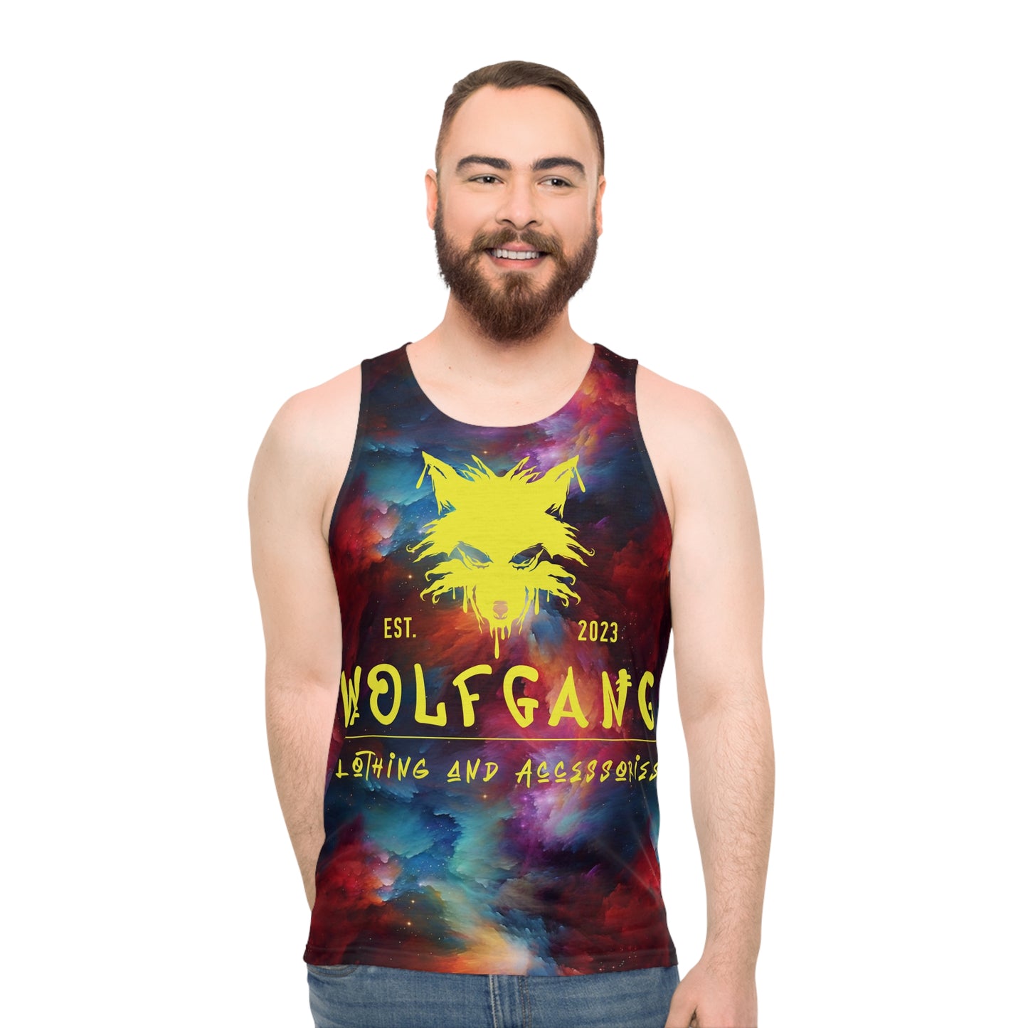 WOLFGANG Unisex Tank Top (AOP)