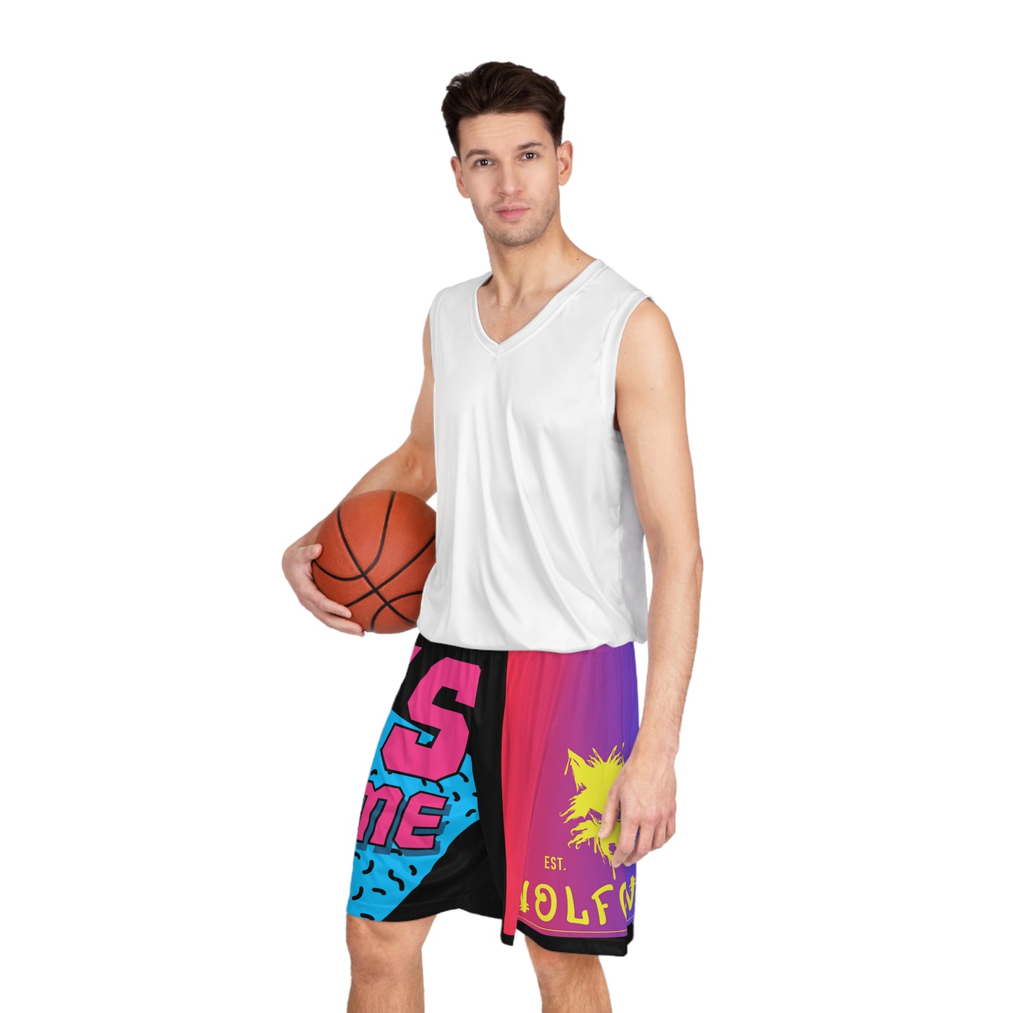 WOLFGANG Basketball Shorts (AOP)