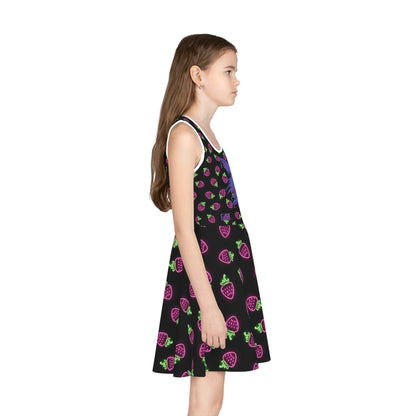 WOLFGANG Girls' Sleeveless (AOP) kids youth