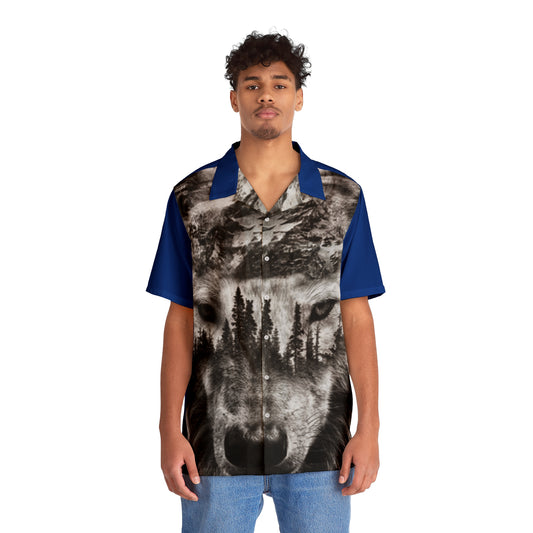 WOLFGANG Men's Hawaiian Shirt (AOP)