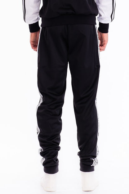 SNAKE SIDE PRINT TRACK JOGGER