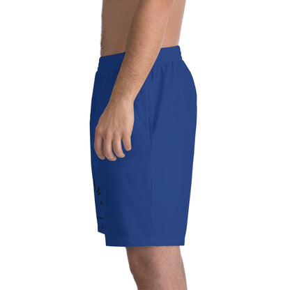 WOLFGANG Men's Elastic Beach Shorts (AOP)