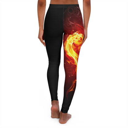 WOLFGANG Women's Spandex Leggings (AOP)