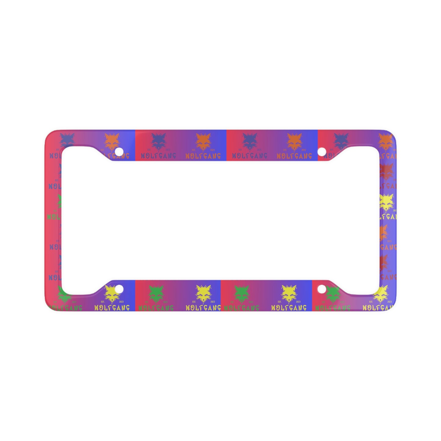 WOLFGANG License Plate Frame