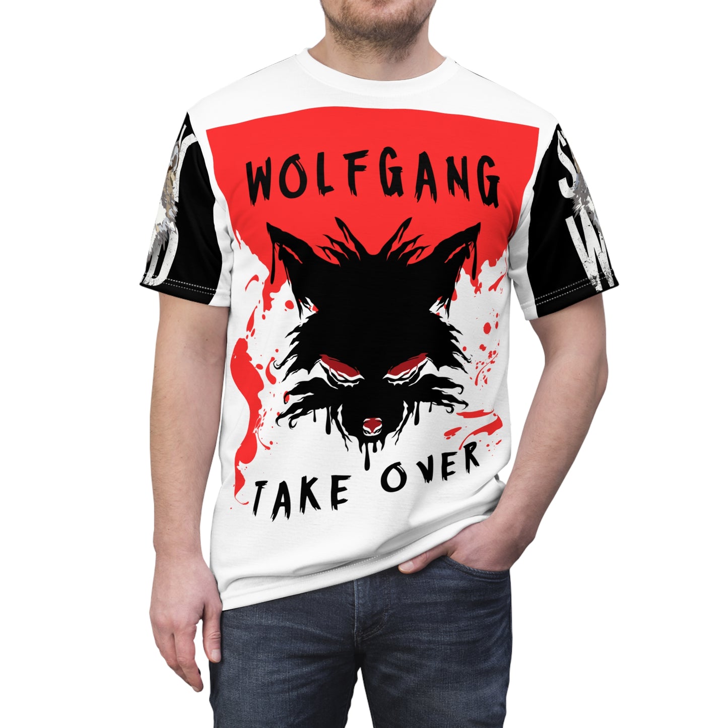 WOLFGANG Unisex Cut & Sew Tee (AOP)