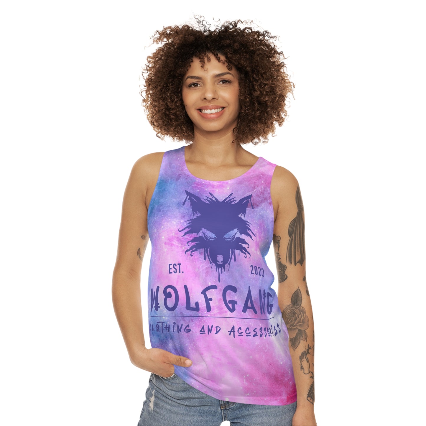 WOLFGANG Unisex Tank Top (AOP)