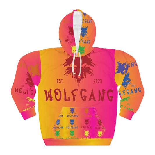 WOLFGANG Unisex Pullover Hoodie (AOP)