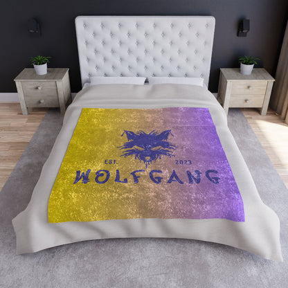 WOLFGANG Crushed Velvet Blanket