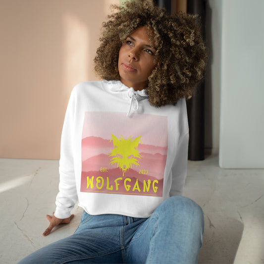 WOLFGANG Crop Hoodie