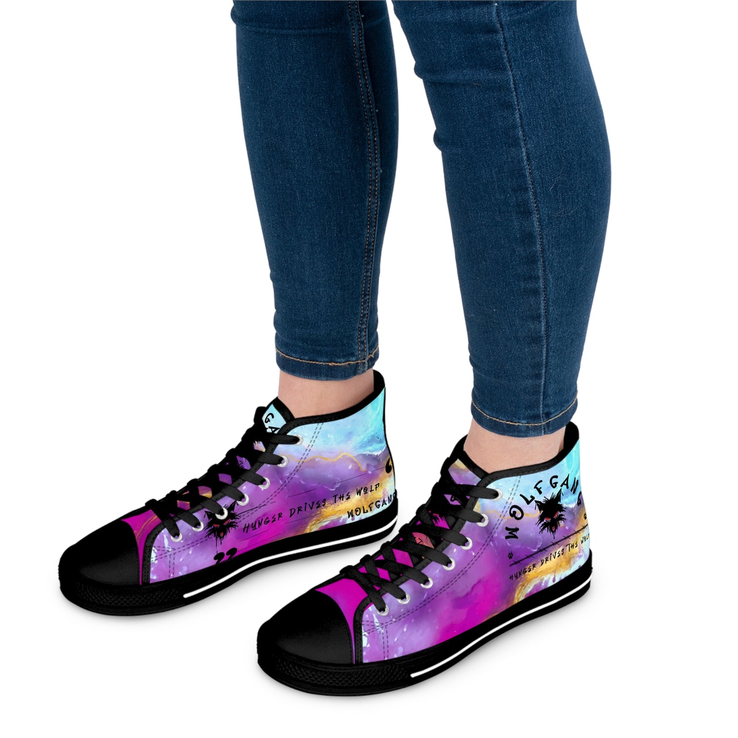 WOLFGANG Women's High Top Sneakers