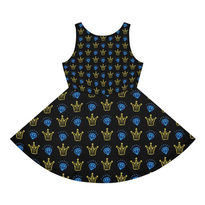 WOLFGANG Girls' Sleeveless (AOP) kids youth