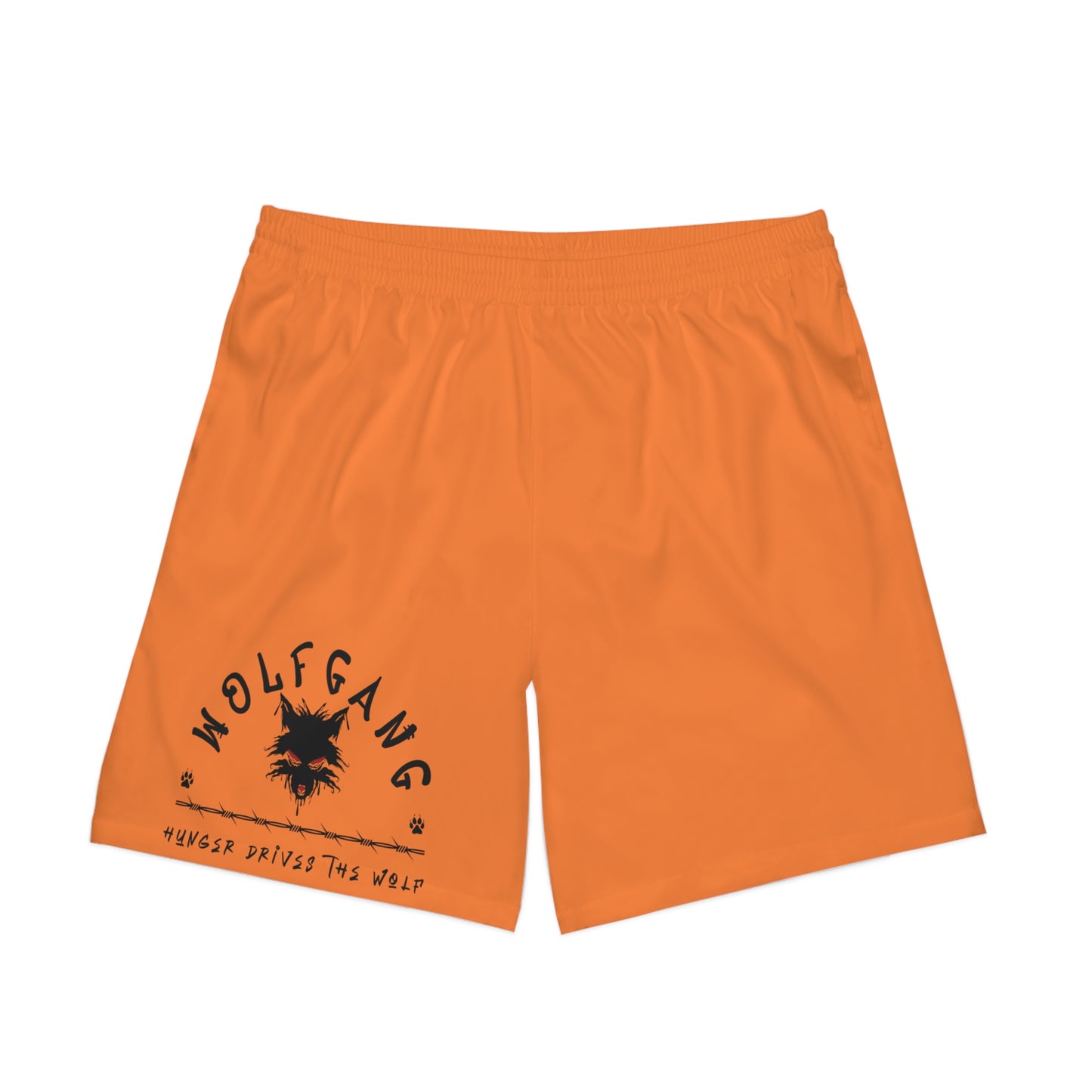 WOLFGANG Men's Elastic Beach Shorts (AOP)