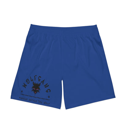 WOLFGANG Men's Elastic Beach Shorts (AOP)