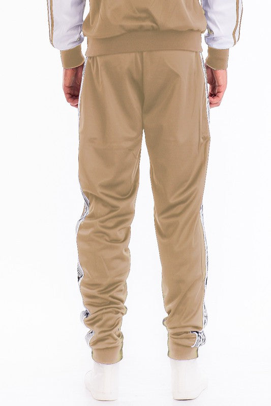 Weiv Mens Snake Side Tape Jogger Pants