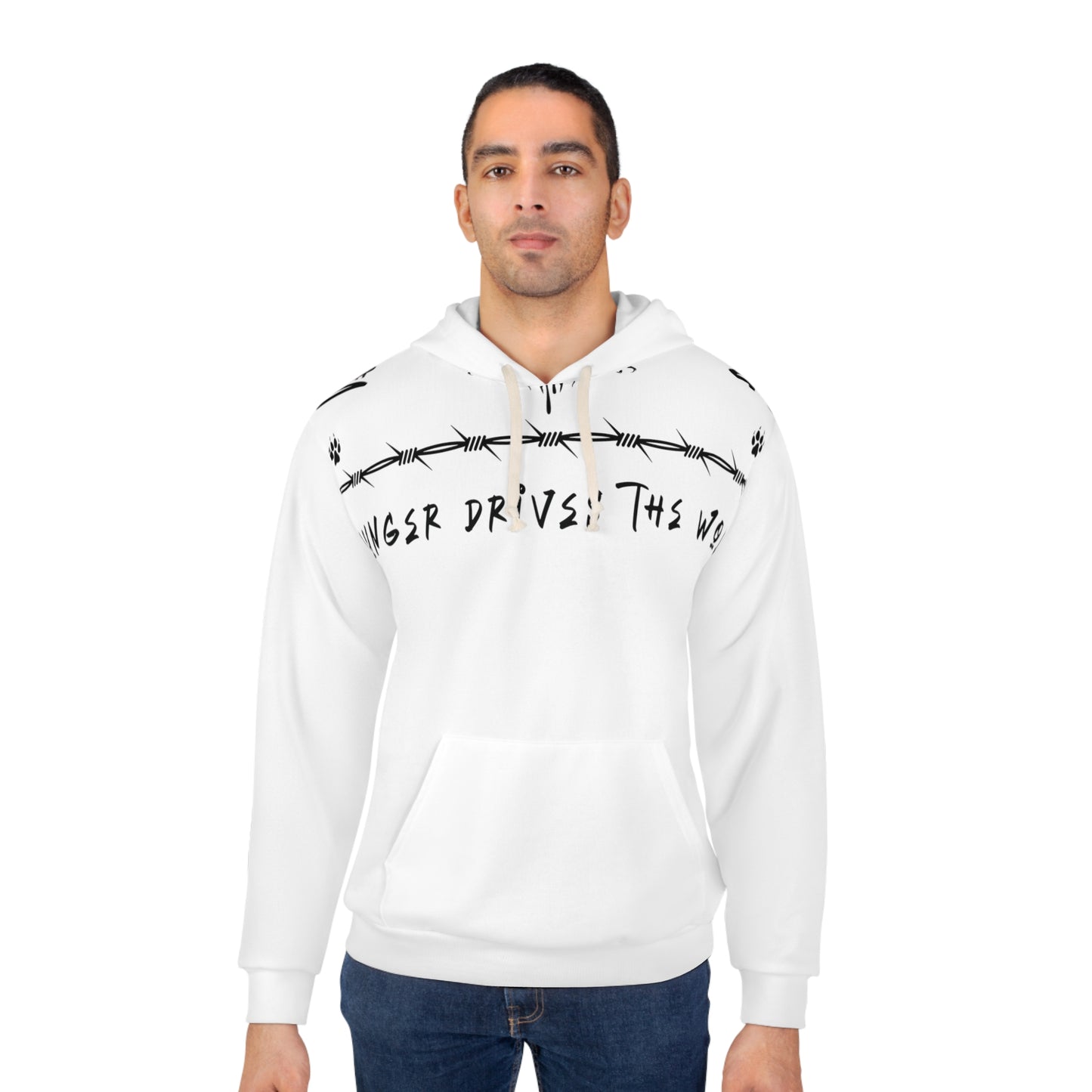 WOLFGANG Unisex Pullover Hoodie (AOP)