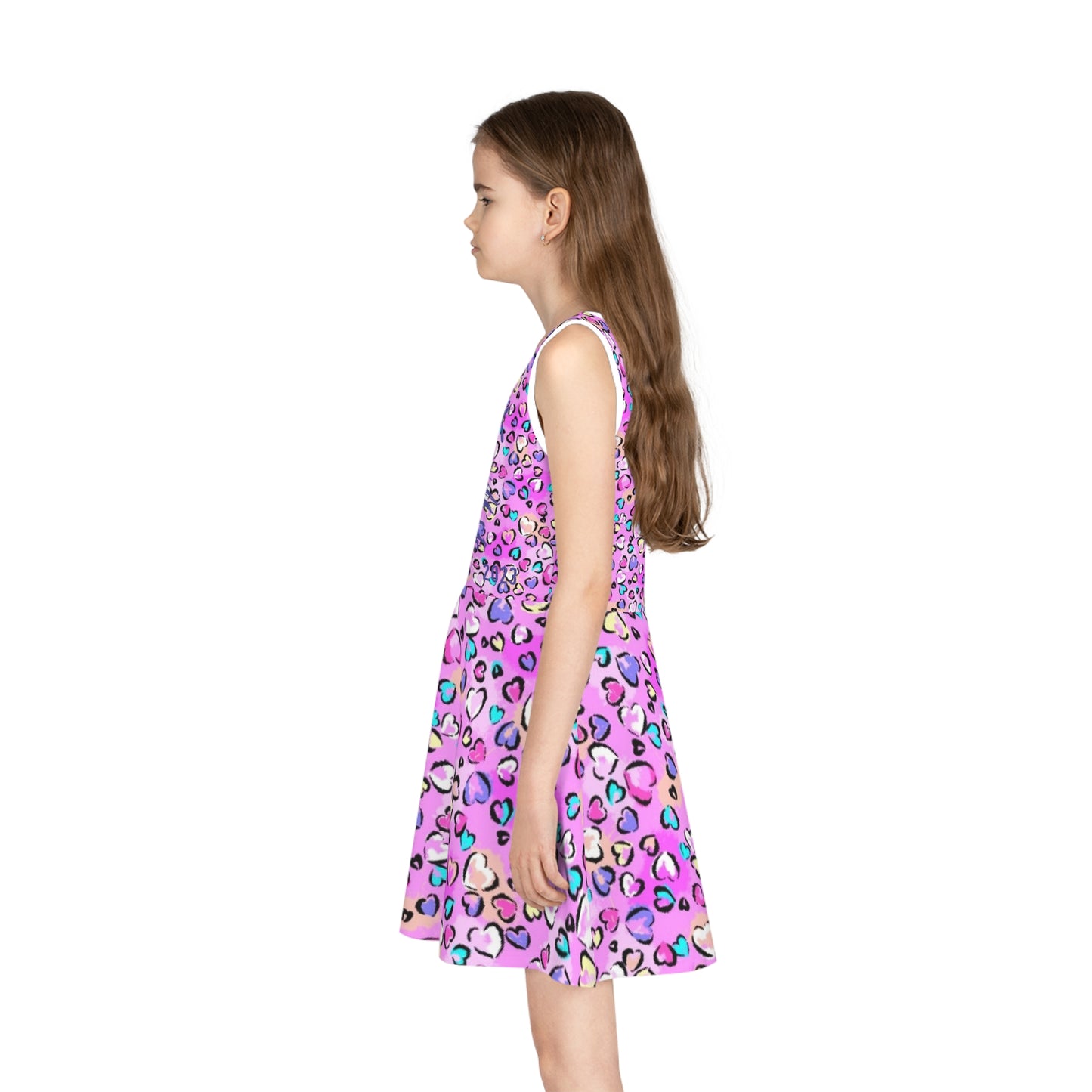 WOLFGANG Girls' Sleeveless (AOP) kids youth