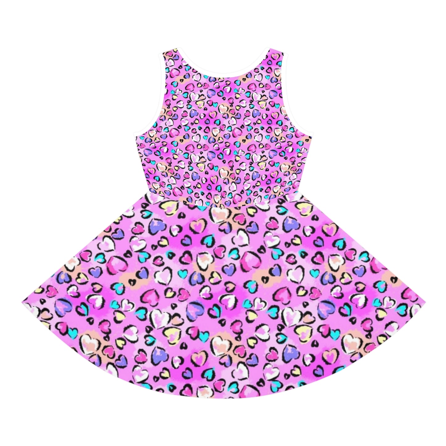 WOLFGANG Girls' Sleeveless (AOP) kids youth