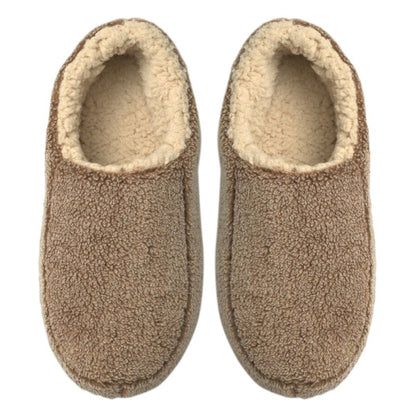 Sherpa Tan - Men's Cozy Sherpa House Slippers