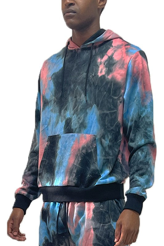 Mens Cotton Tye Dye Hoodie sweater