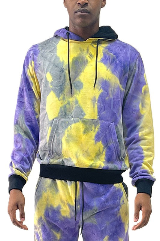 Mens Cotton Tye Dye Hoodie sweater