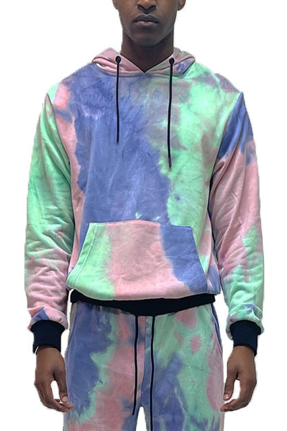 Mens Cotton Tye Dye Hoodie sweater