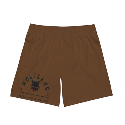 WOLFGANG Men's Elastic Beach Shorts (AOP)