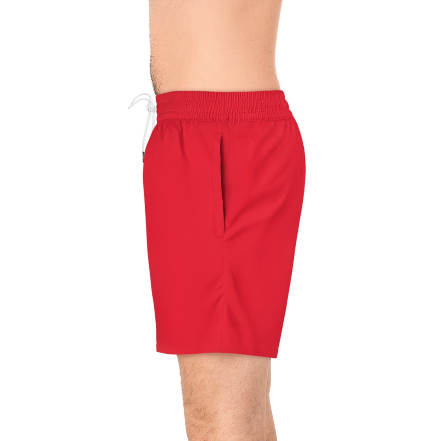 WOLFGANG Men's Mid-Length Swim Shorts (AOP)