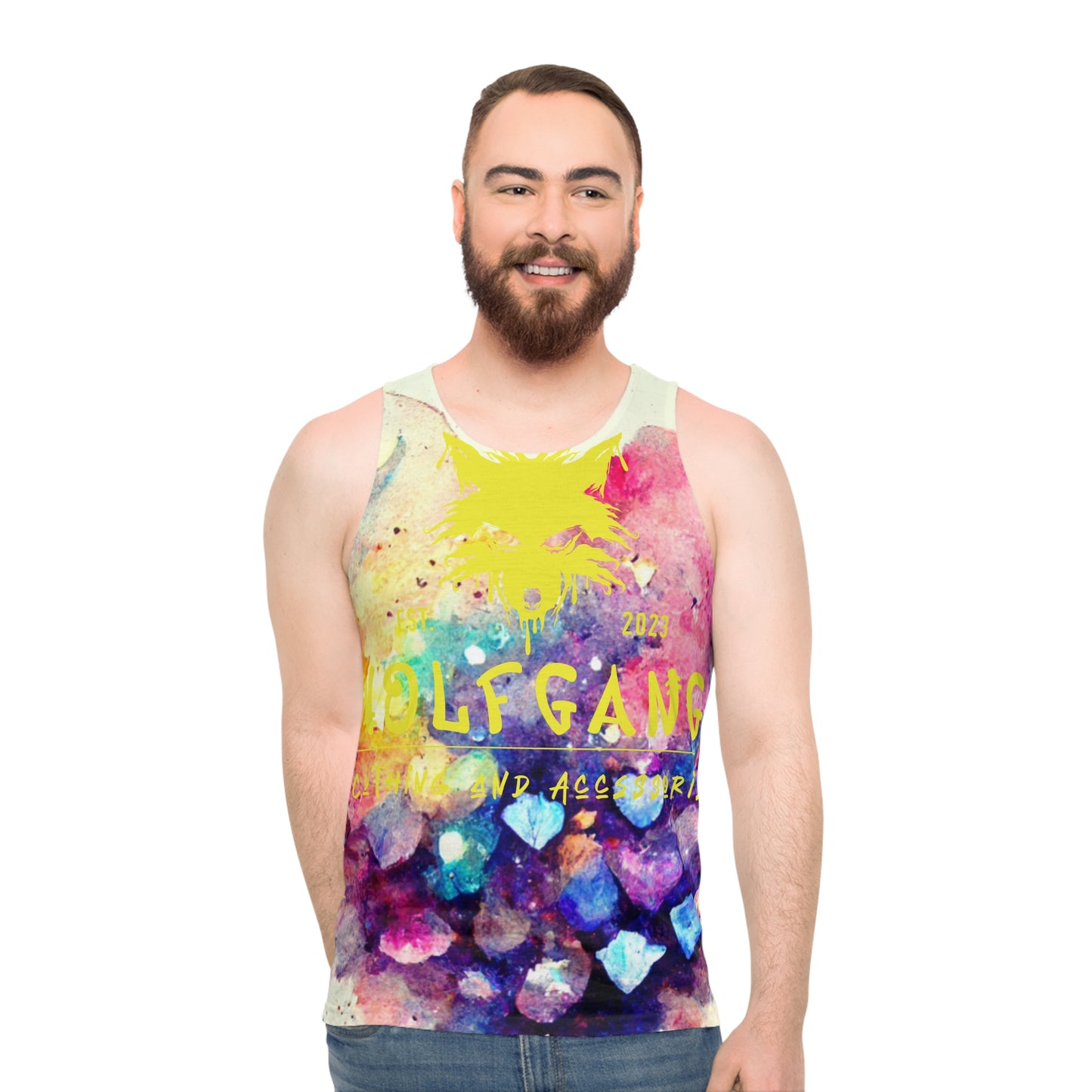 WOLFGANG Unisex Tank Top (AOP)