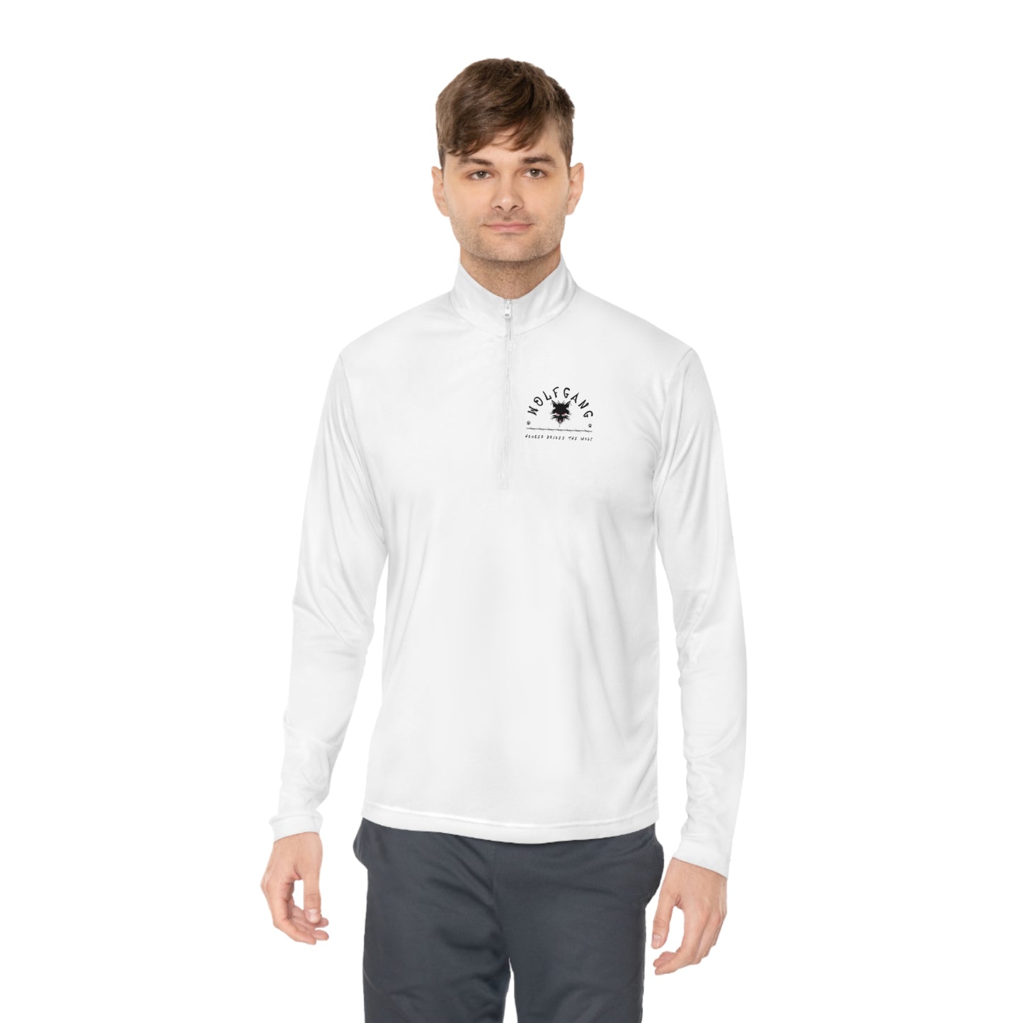 WOLFGANG Unisex Quarter-Zip Pullover