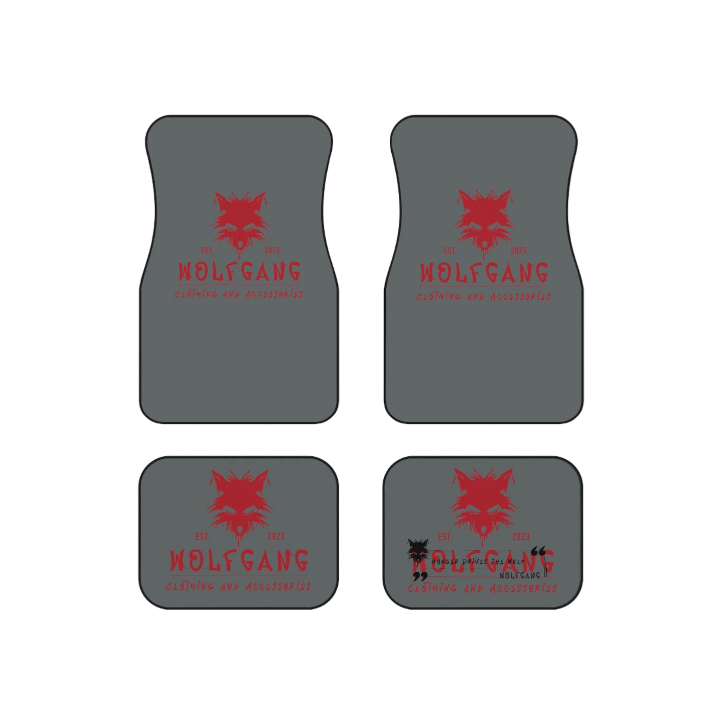 WOLFGANG Car Mats (Set of 4)