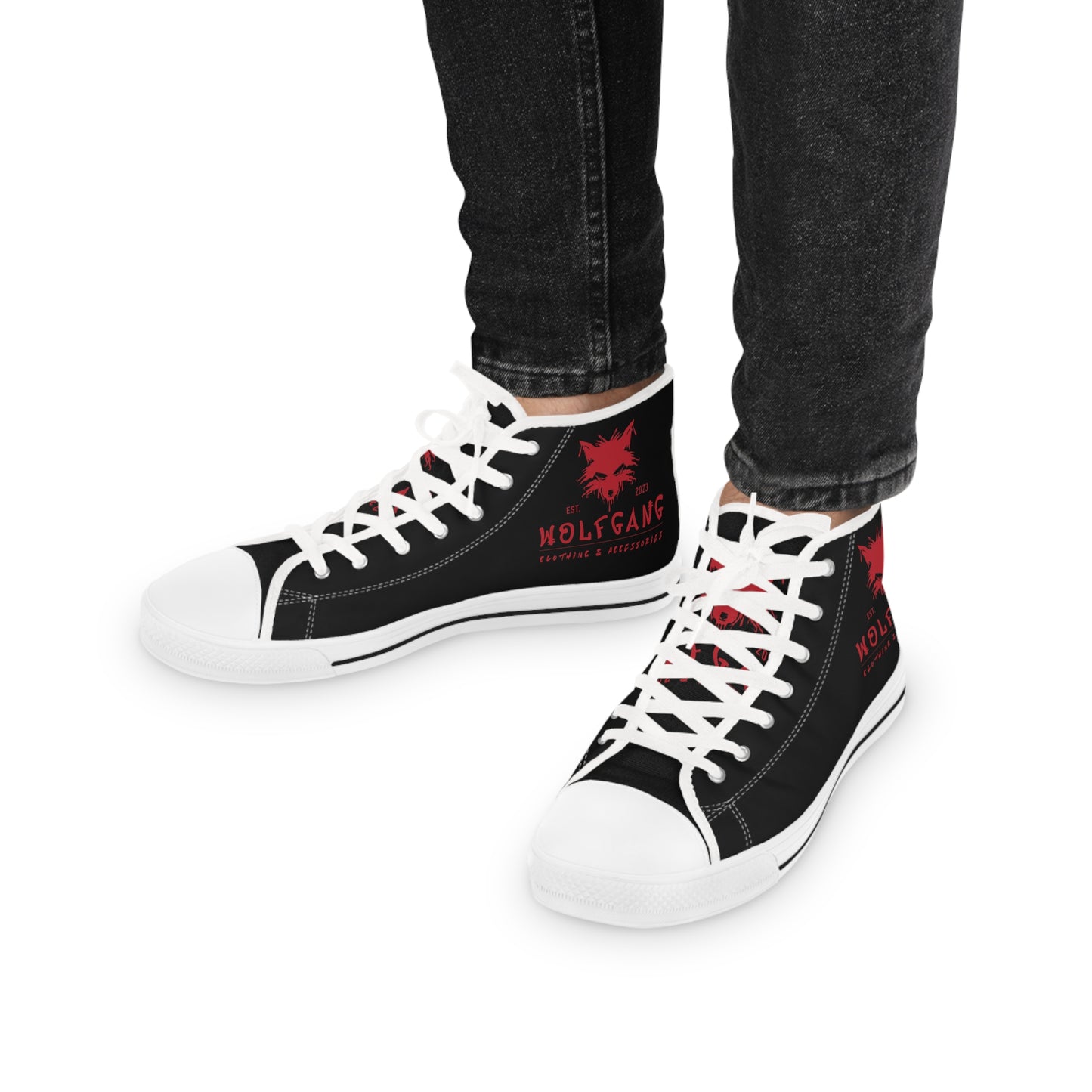 WOLFGANG Men's High Top Sneakers