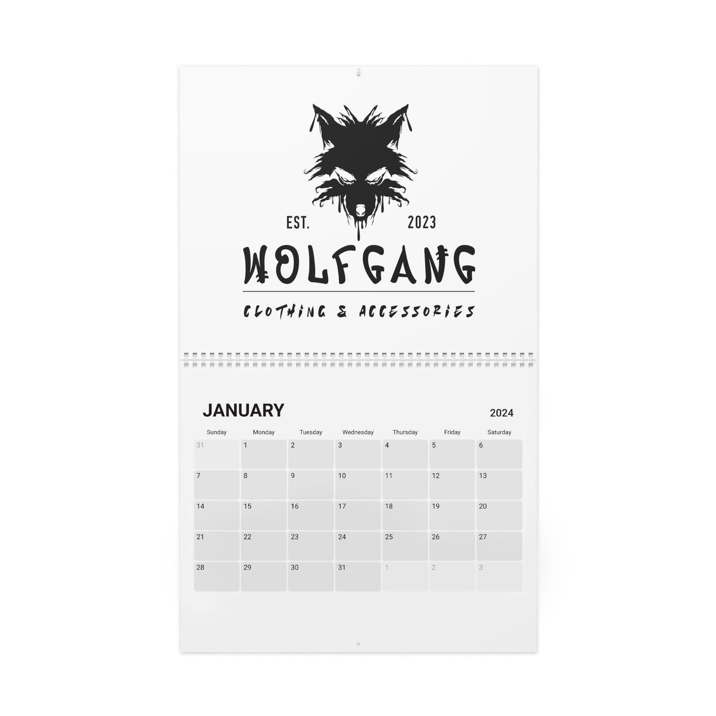 WOLFGANG Calendar (2024)