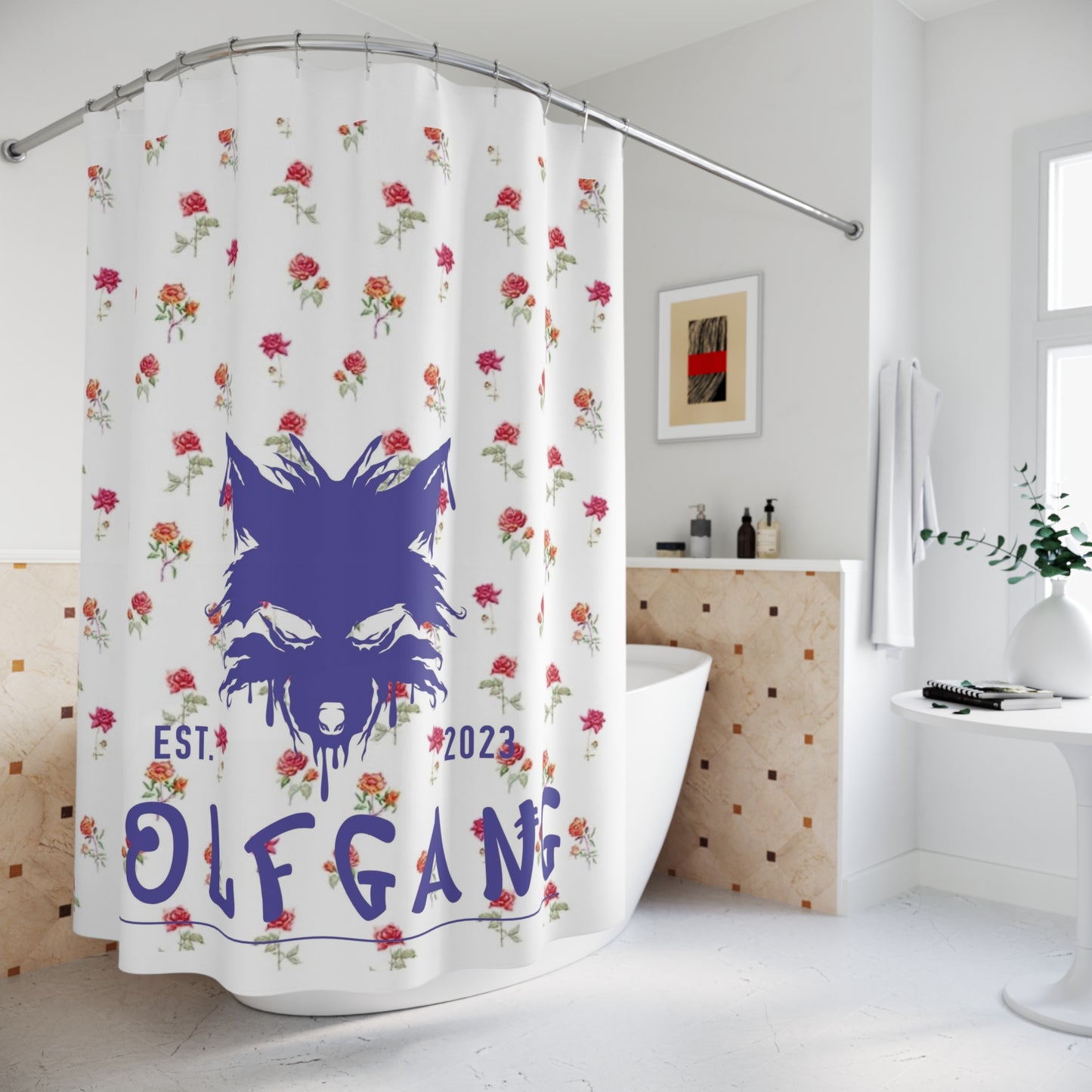 WOLFGANG Polyester Shower Curtain