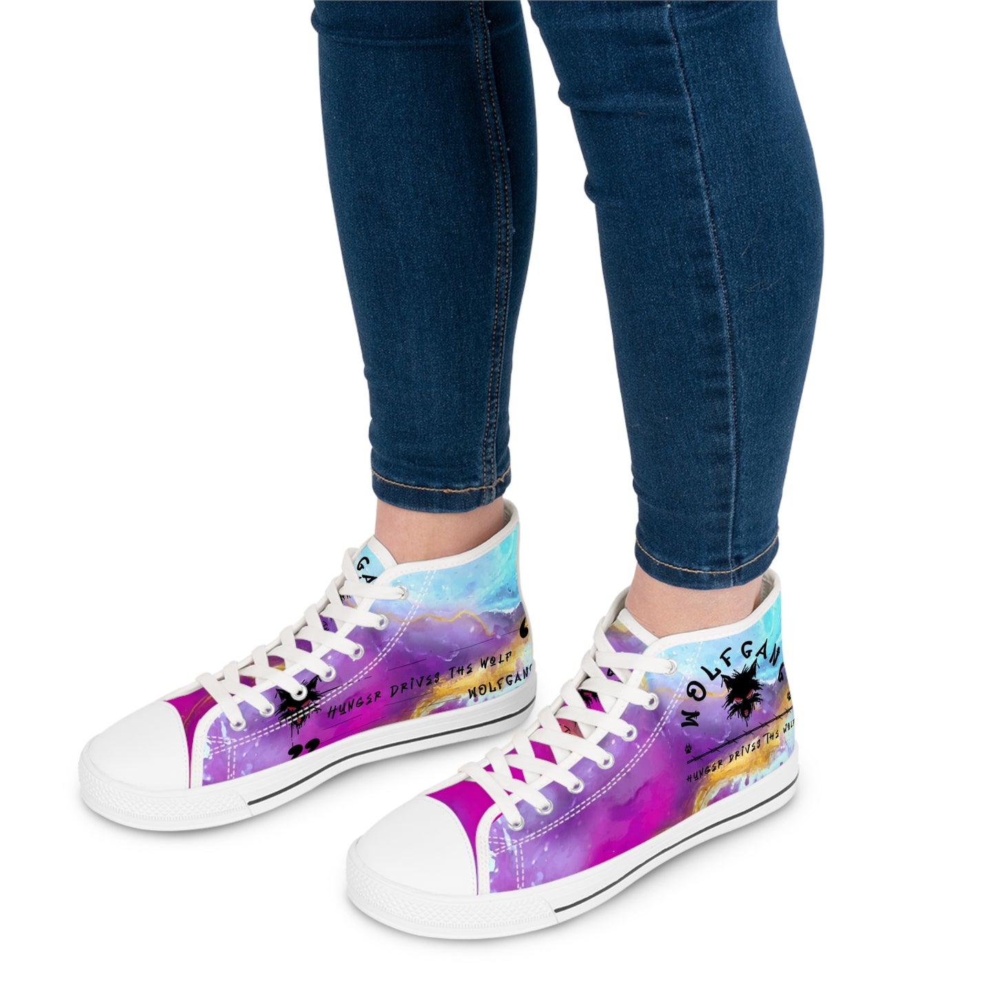 WOLFGANG Women's High Top Sneakers