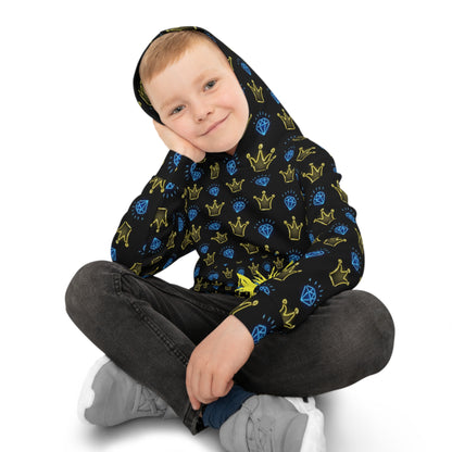 WOLFGANG Children's Hoodie (AOP)