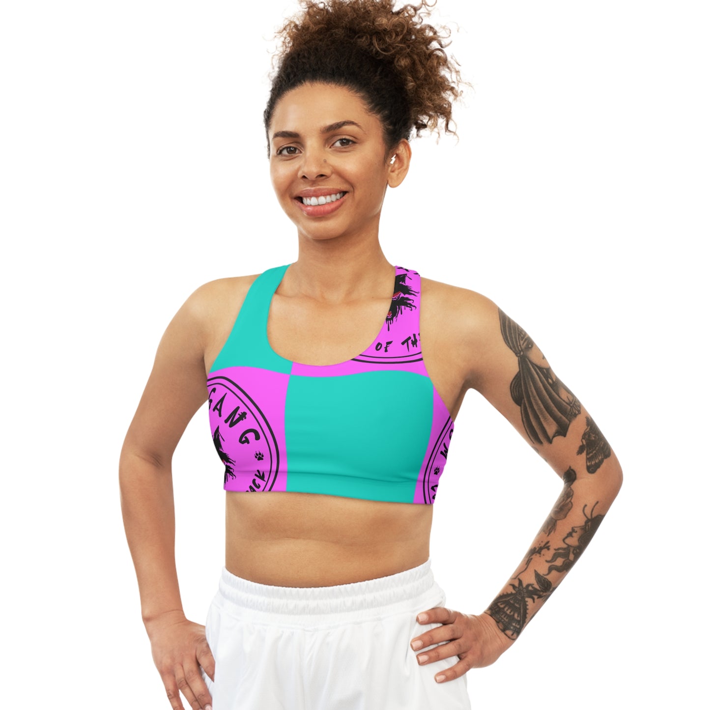 WOLFGANG Seamless Sports Bra (AOP)