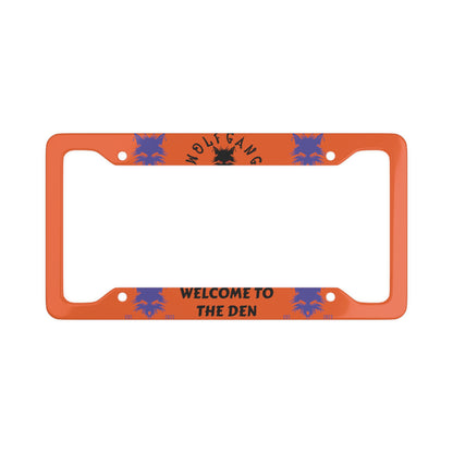 WOLFGANG License Plate Frame