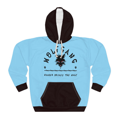 WOLFGANG Unisex Pullover Hoodie (AOP)