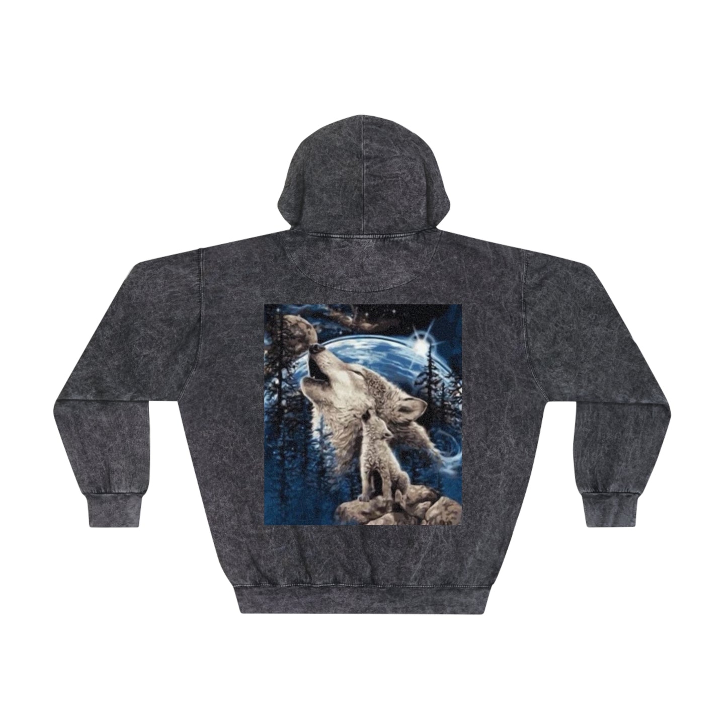 WOLFGANG Unisex Mineral Wash Hoodie