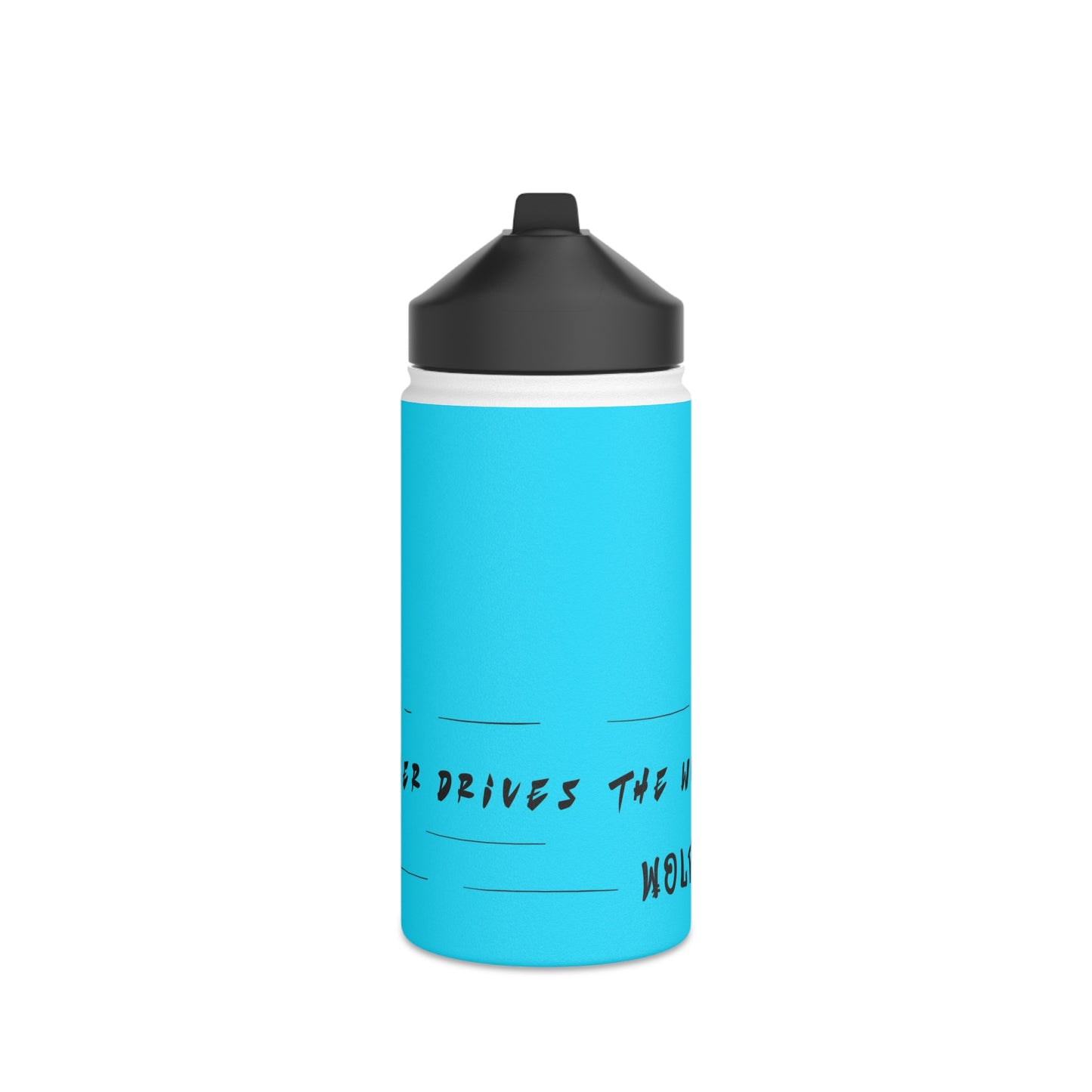 WOLFGANG Stainless Steel Water Bottle, Standard Lid