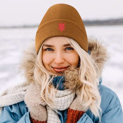 Embroidered Knitted Hats