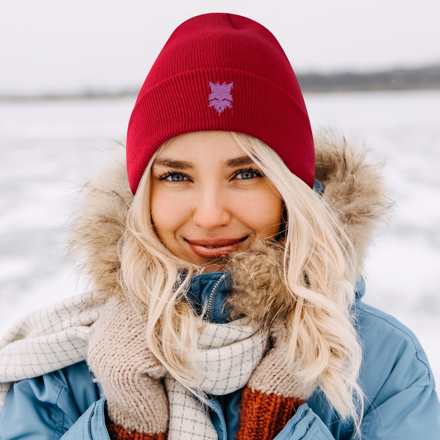 Embroidered Knitted Hats