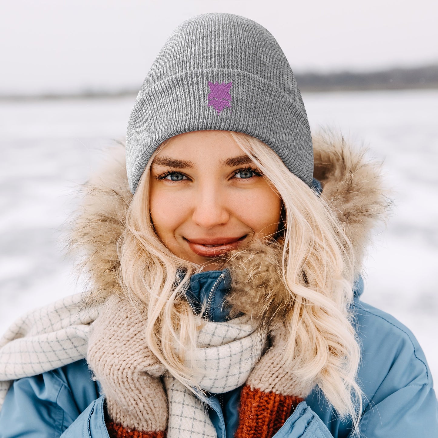 Embroidered Knitted Hats