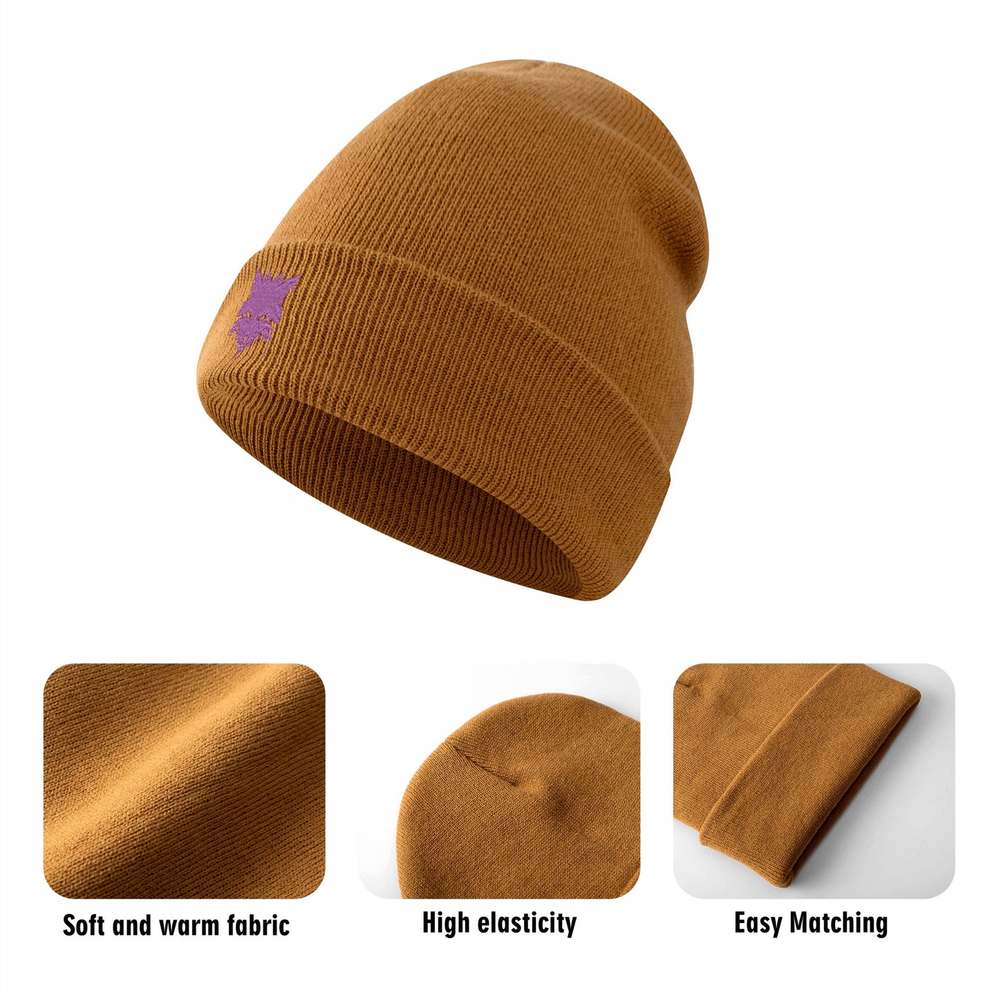 Embroidered Knitted Hats