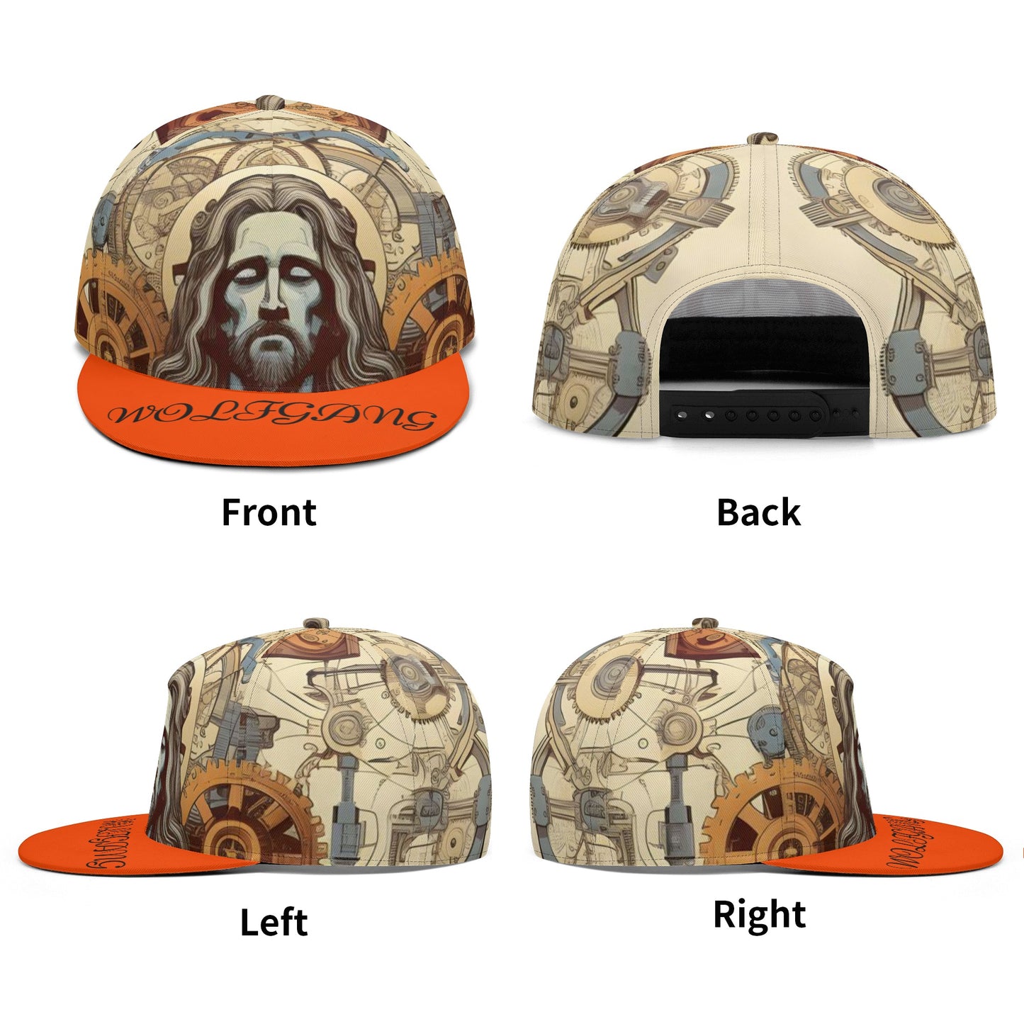 All Over Printing Hip-hop Caps