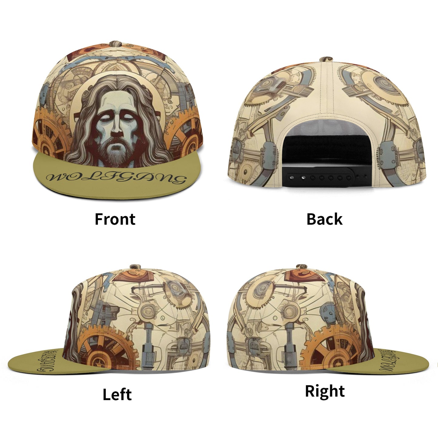 All Over Printing Hip-hop Caps